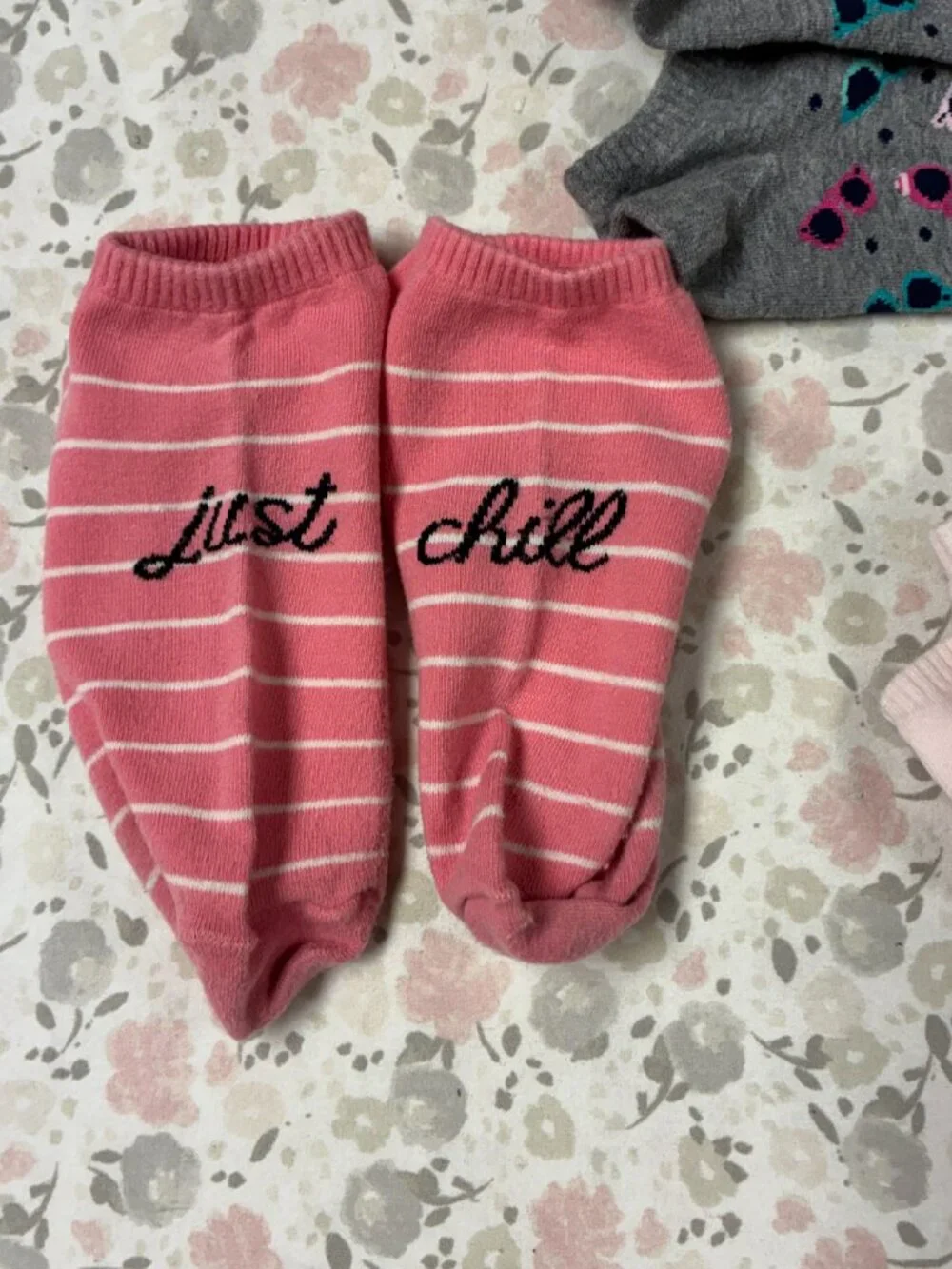 Set of 3 Pairs of Socks - Women's - Lightly used - Fun Patterns